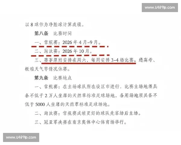 全面解析足球赛事安排及各项比赛时间表策略详解